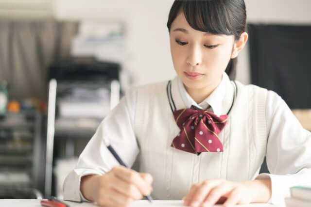 woman writing